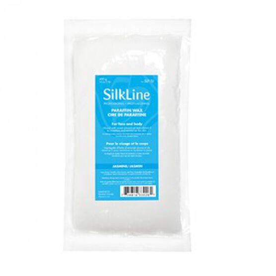 SILKLINE™ PROFESSIONAL PARAFFIN WAX BLOCK TEA TREE 16 oz, FOR FACE